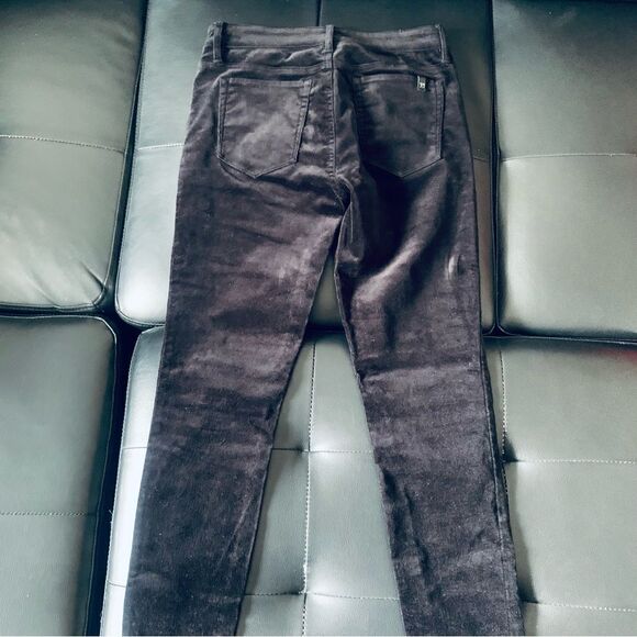 JOES JEANS BLACK VELVET PANTS - Picture 8 of 12